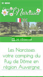 Mobile Screenshot of campinglesnarcisses.com